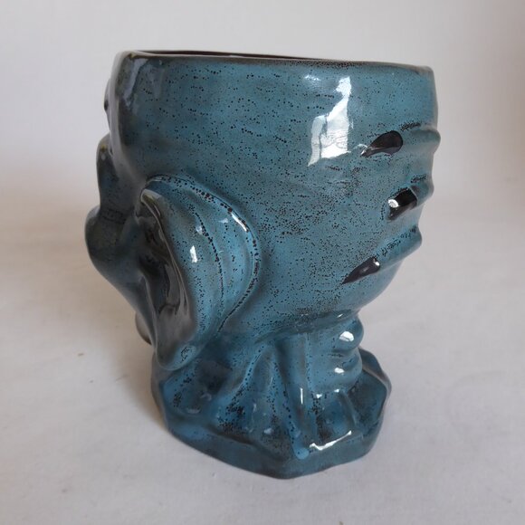 NEW 2012 1ST ED DISNEY TRADER SAM’S ENCHANTED BAR SHRUNKEN ZOMBIE HEAD TIKI MUG - Picture 8 of 14